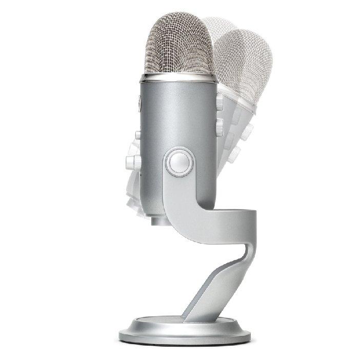 Blue Yeti USB Microphone Silver Xcite Kuwait