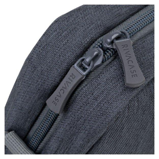 RIVACASE Prater AntiTheft 14" Laptop Bag Grey in Kuwait Buy Online