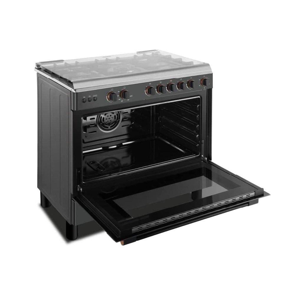 TOSHIBA 5 Burners Cooker Gas Range, 90X60cm, Xcite Kuwait