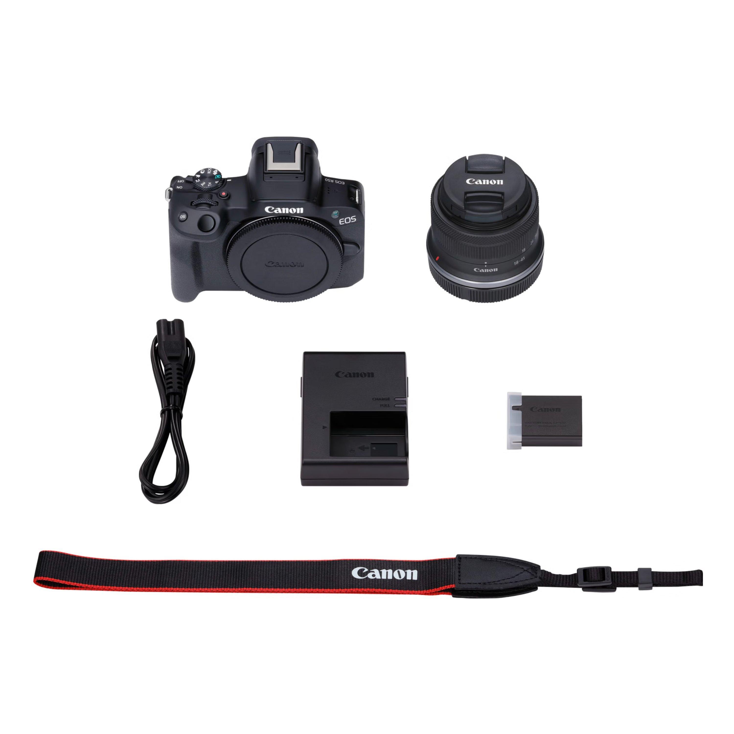 Canon EOS R50 RF-S Camera Content Creator Kit 6052C013AA | Xcite