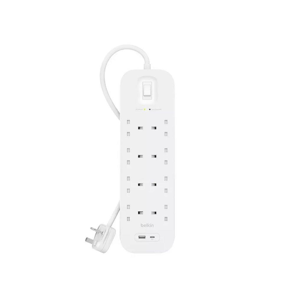 Belkin Surge Protector Power Extension 8 Outlets Xcite