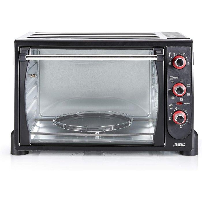 Princess Electric Oven with Pizza Tray Black Xcite
