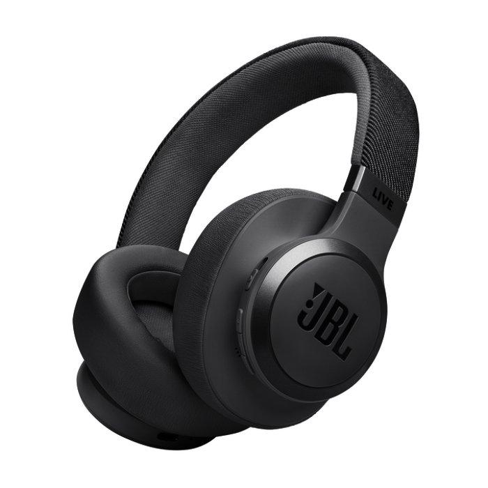 JBL Live 770NC Wireless Headphones OnEar Black Xcite