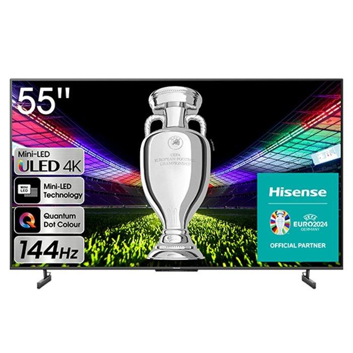 Hisense 55inches uhd mini led smart tv, 55u7k black price in Kuwait