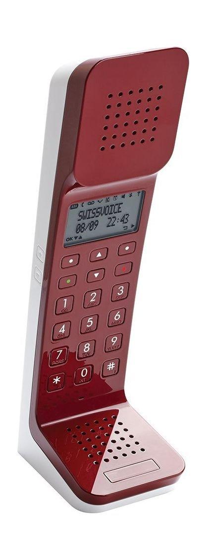 Swissvoice L7 Cordless Phone with Answer Machine Red Price in Kuwait