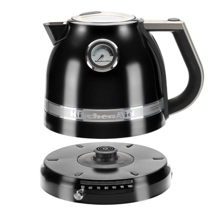 KitchenAid Artisan Kettle, 1.5L, 3000W Black Xcite Kuwait