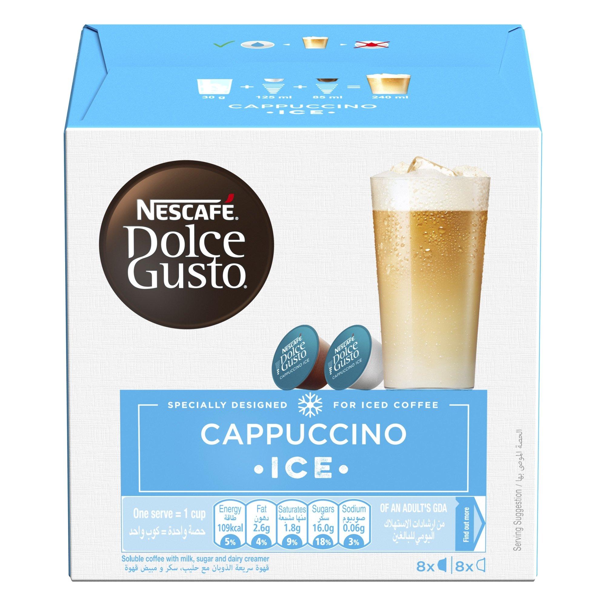 Dolce Gusto Nescafe Iced Cappuccino 16 Capsules Price in Kuwait Xcite