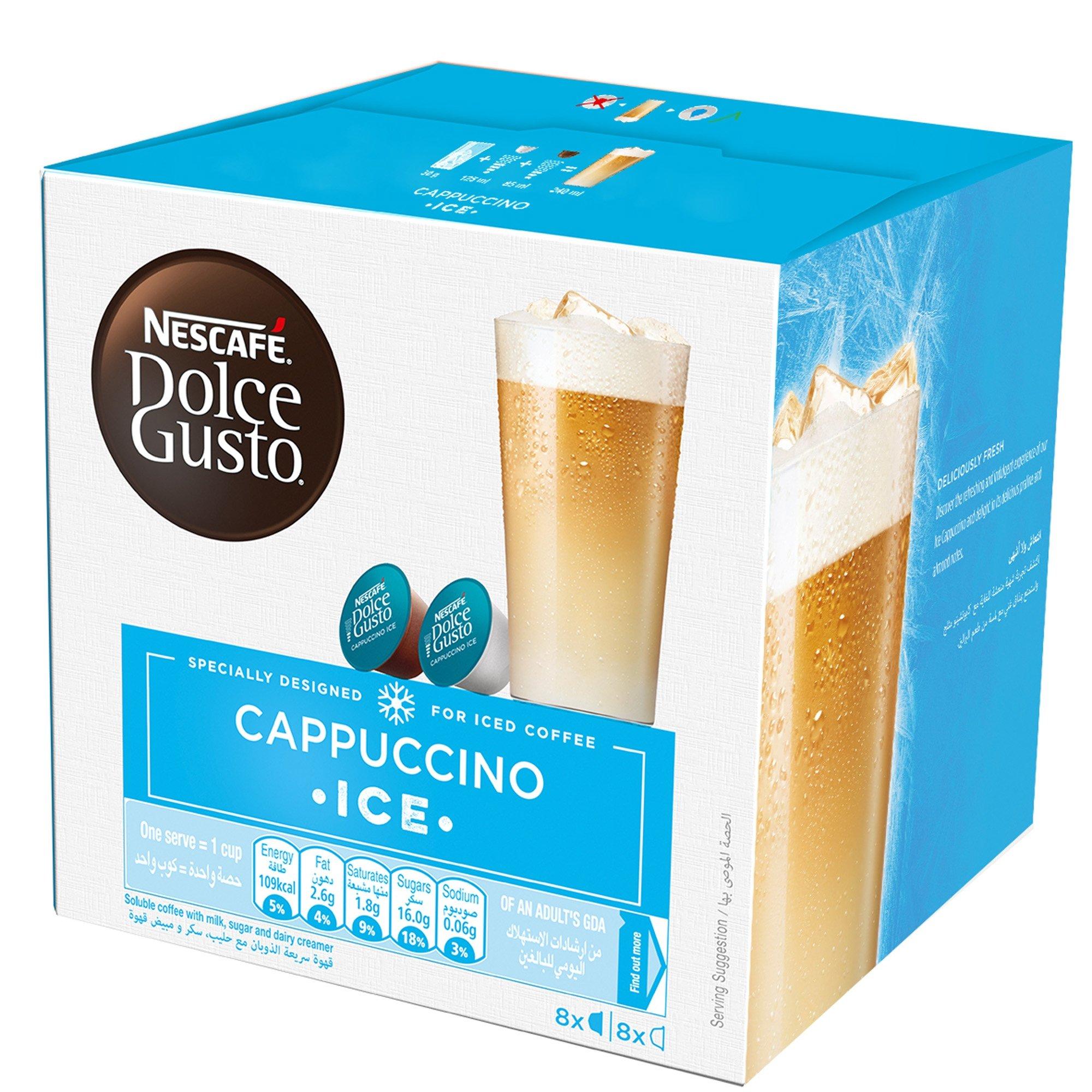 Dolce Gusto Nescafe Iced Cappuccino 16 Capsules Price in Kuwait Xcite
