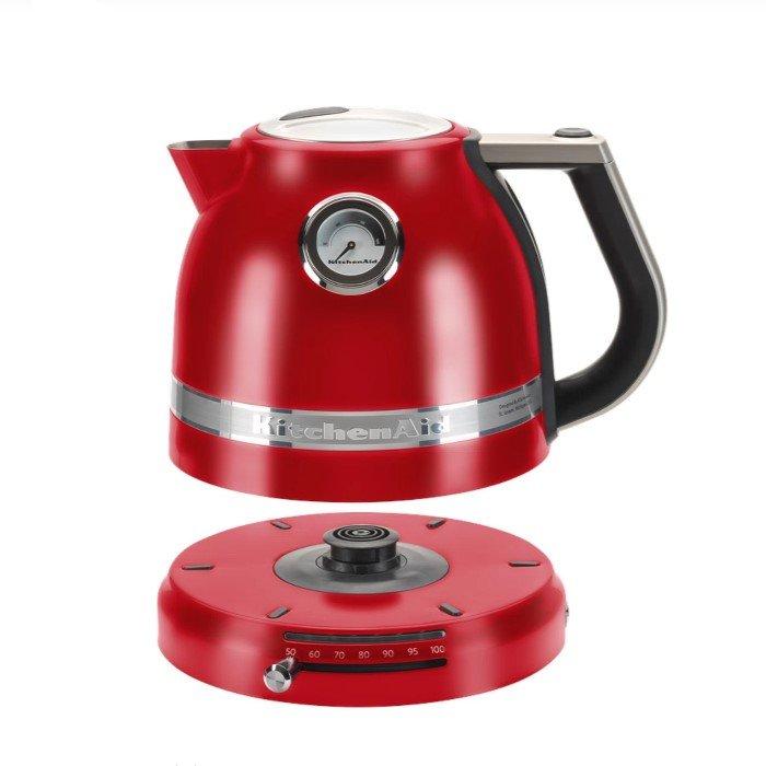 KitchenAid Artisan Kettle, 1.5L, 3000W Red Xcite Kuwait