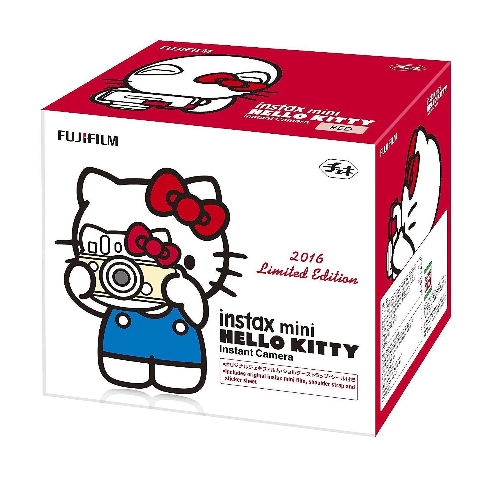 Fuji Instax Mini Hello Kitty Instant Film Camera Red + Film Kit Price in Kuwait Xcite