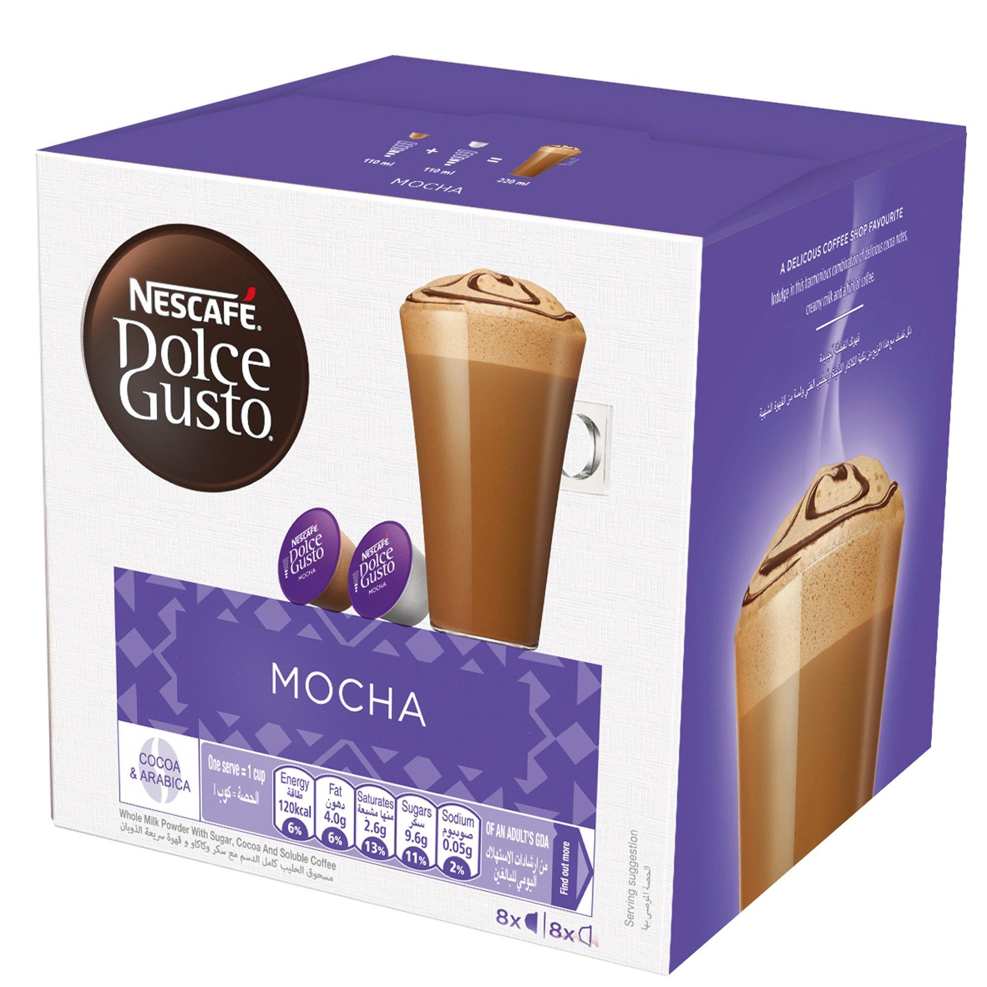 Mocha Chocolate Drinks NESCAFÉ Dolce Gusto Xcite Kuwait