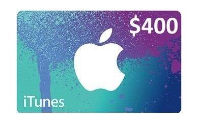 Apple iTunes Gift Card 400 (U.S. Account) Instant Email Delivery