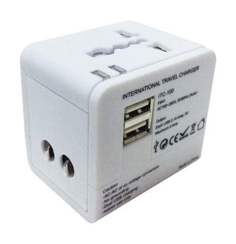 Xcell ITC100 Universal Travel Charger White Price in Kuwait Xcite