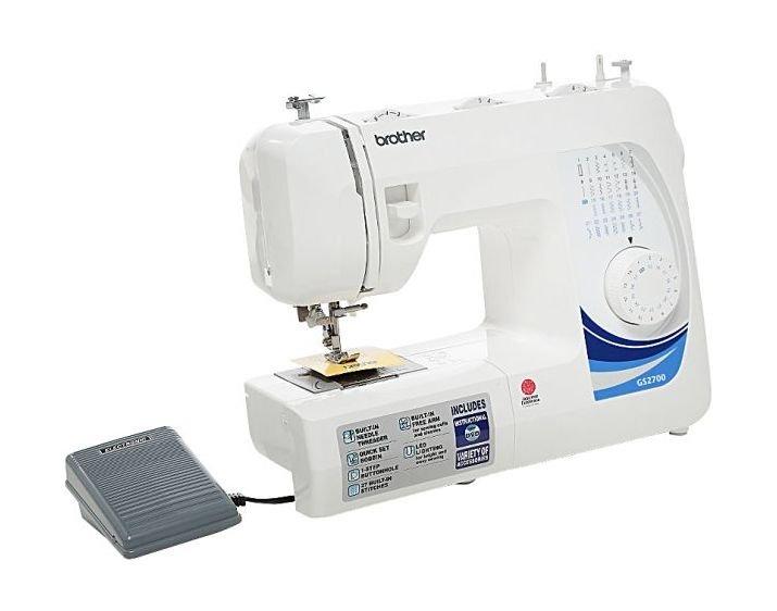 Brother GS27003P Sewing Machine, Top load bobbin, Builtin needle