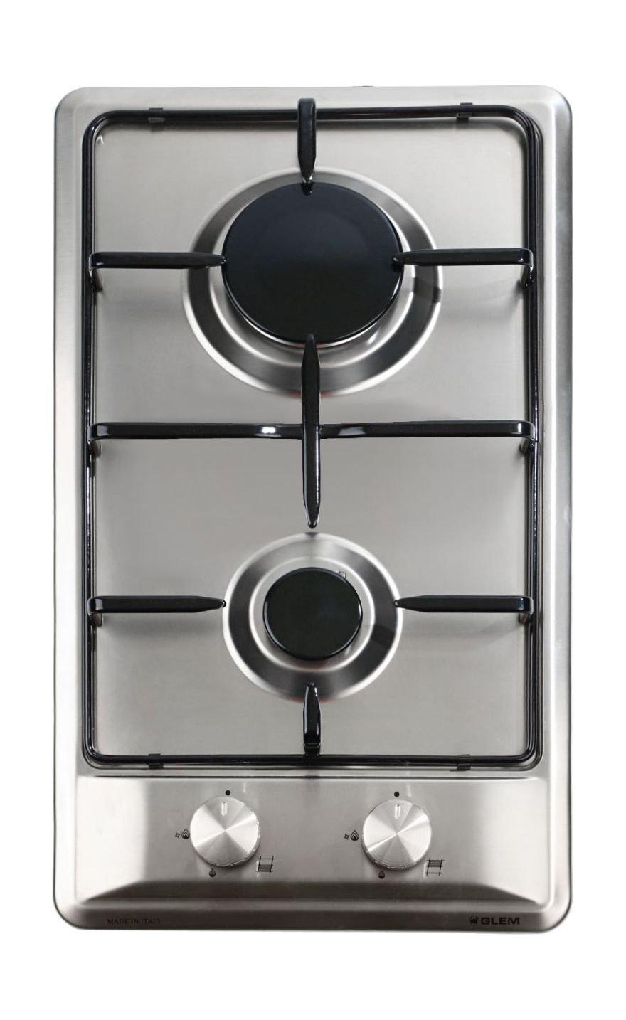 Glem Gas 2 Burner Builtin Hob 30cm P3FVFI Price in Kuwait Xcite