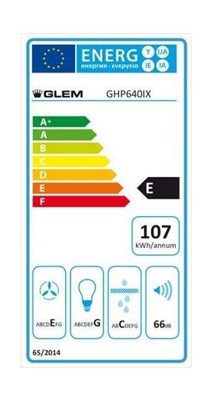 Glem Gas 60CM Stainless Steel Cooker Hood (GHP640IX ) Price in Kuwait Xcite