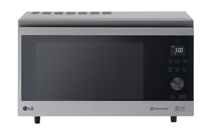 LG MJ3965ACS NeoChef 39L Convection Microwave Oven, Silver Xcite Kuwait