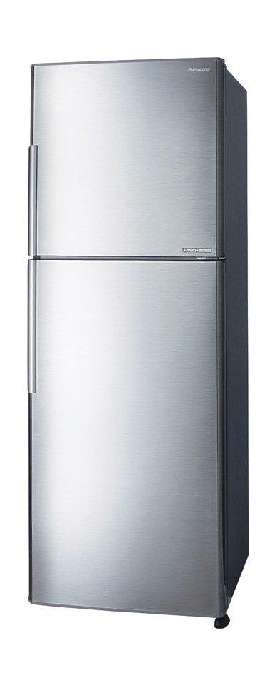 Sharp 10.1 Cubic Feet Freezer on Top Refrigerator (SJS390SS) Silver