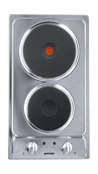 Buy Gorenje Electric Hob 30 CM (EM300E) Stainless Steel online