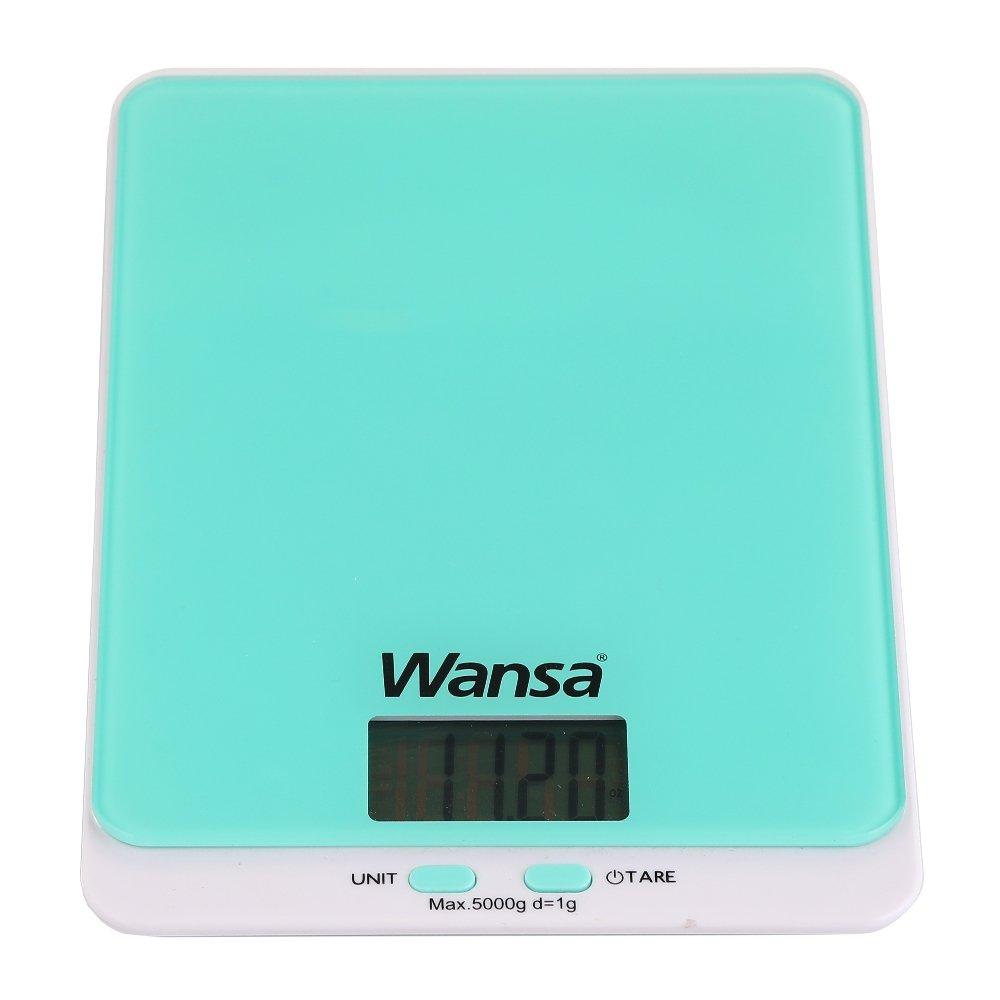 Wansa EC415GR 5Kg Digital Kitchen Scale Blue Xcite Kuwait