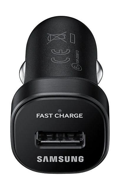 Samsung Fast Charge Car Charger + USB TypeC Cable Black Price in
