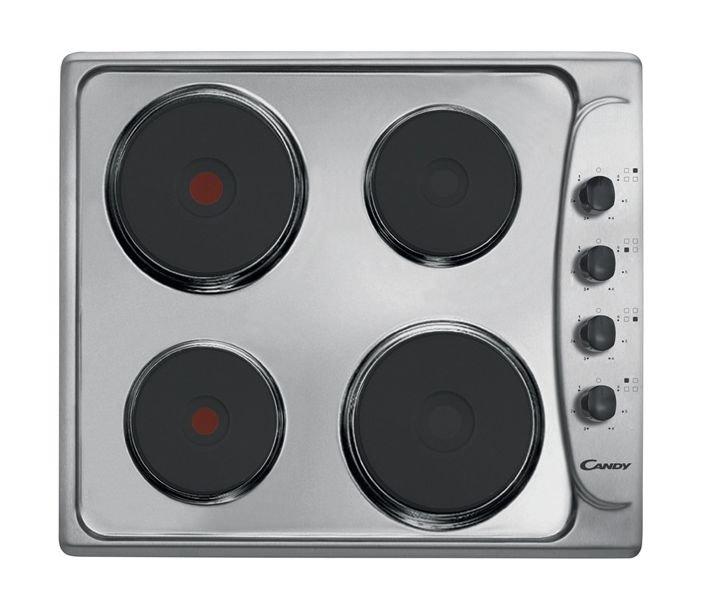 Candy 60CM 4Burners Electric Hob (PLE64X) Stainless Steel Price in