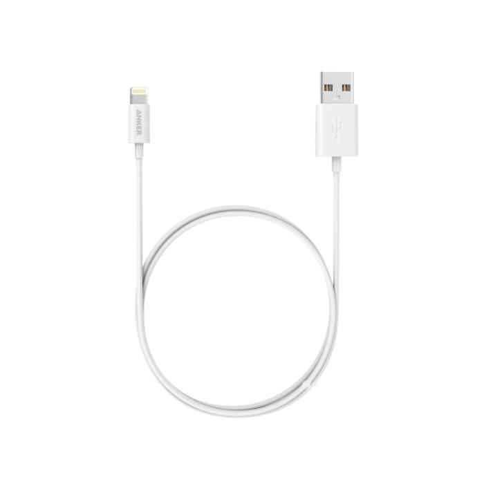 Anker PowerLine 0.9M Lightning Cable (A7101H22) White Price in
