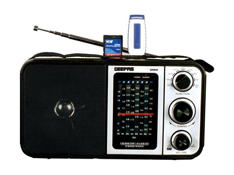 Geepas 8 Band USB FM Radio GR6836 Price in Kuwait Xcite