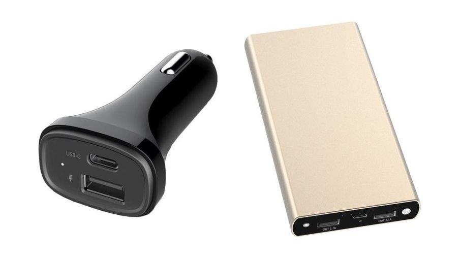 Xcell Car Charger with Type C Port + Xcell 20100Mah Power Bank Price in