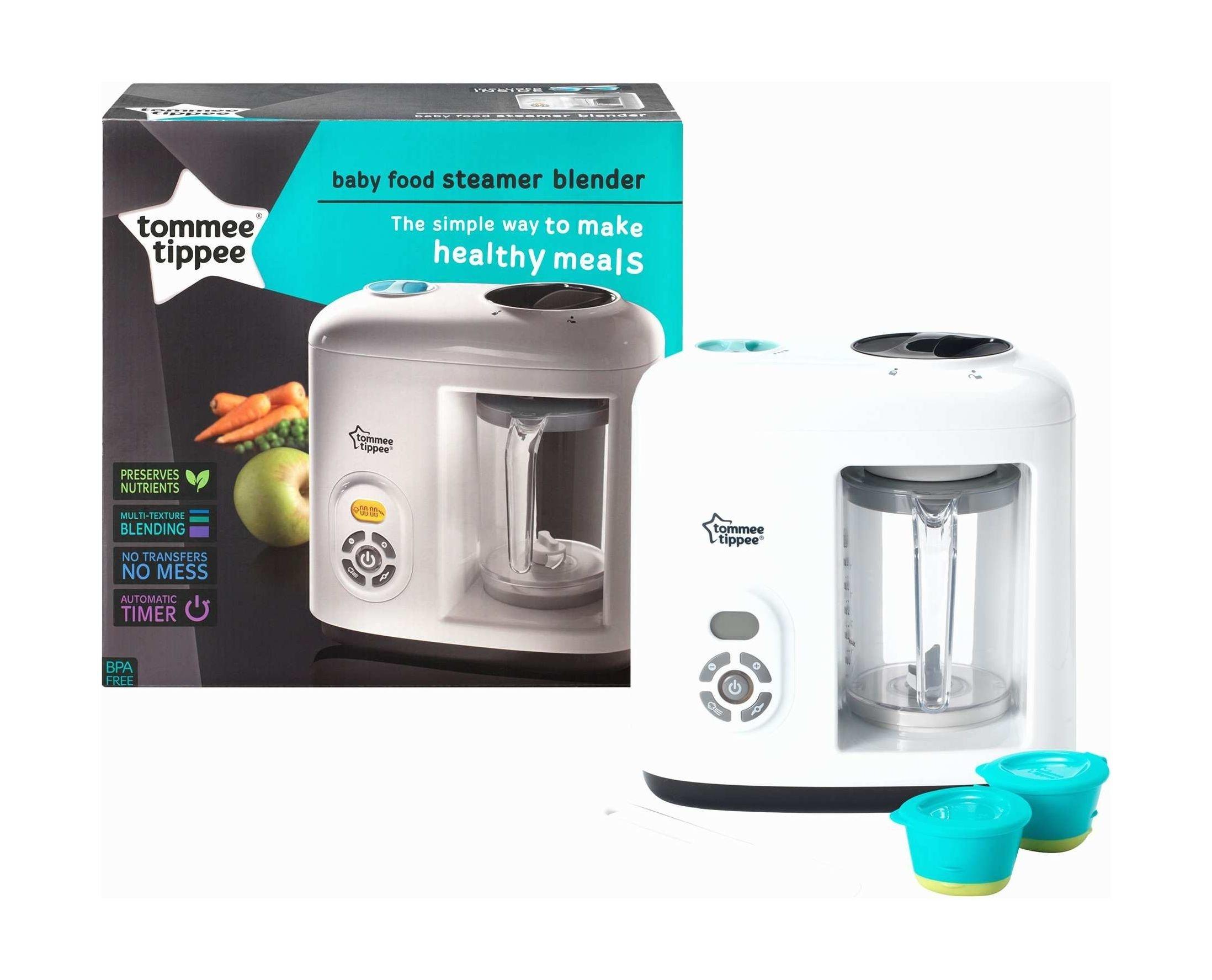 Tommee Tippee Closer To Nature Explora Baby Food Steamer Blender
