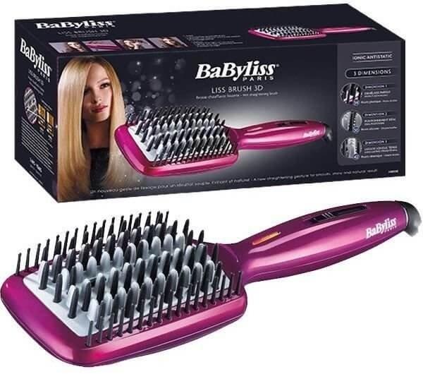 Babyliss Hair Straightener Brush - HSB100SDE Price in Kuwait - Xcite