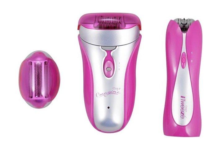Emjoi Emagine and iTweeze Body Trimmer Set (AP18/AP17T) Pink Price in