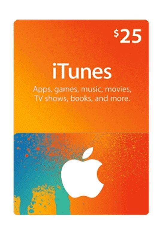 Apple iTunes Gift Card 25 (U.S. Account) Xcite Kuwait