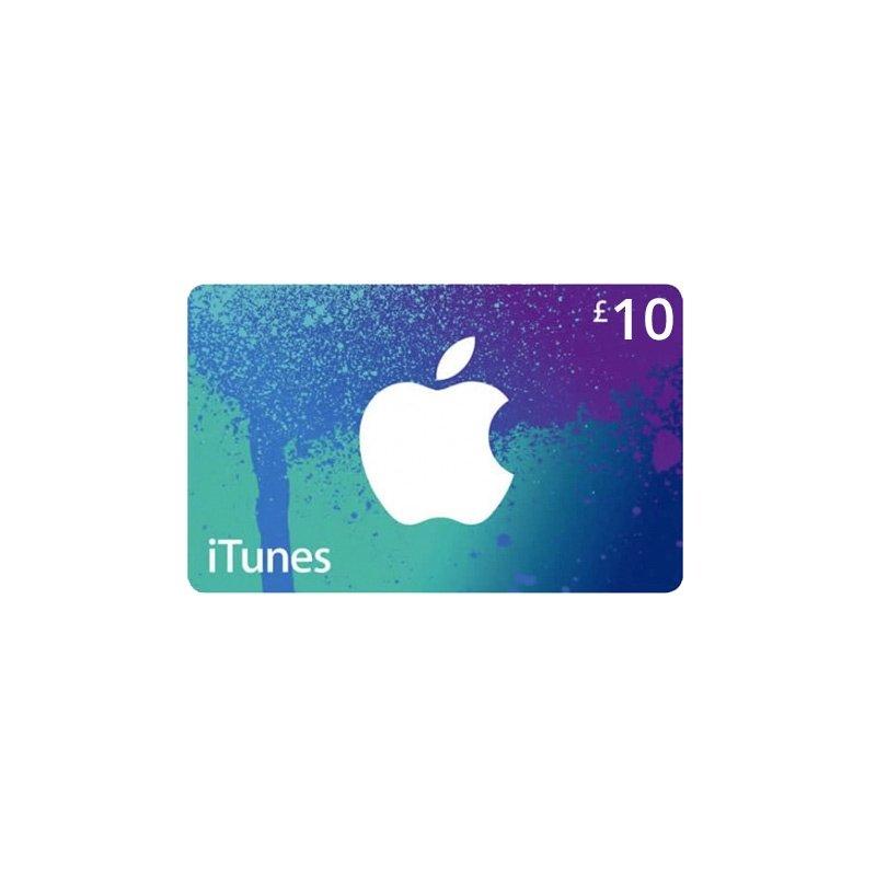 Apple iTunes Gift Card 10 GBP (UK Account) Xcite KSA
