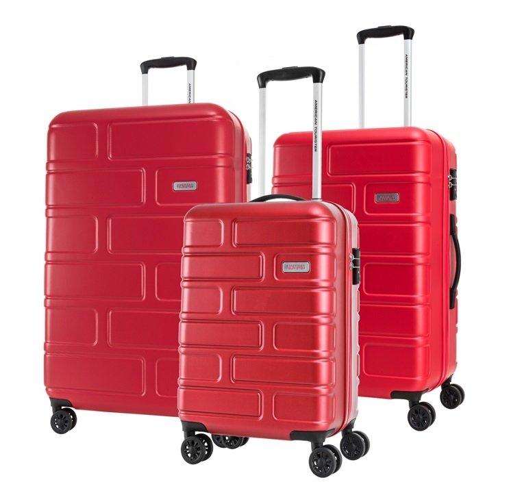 American Tourister Bricklane Hard Luggage 3Piece Xcite