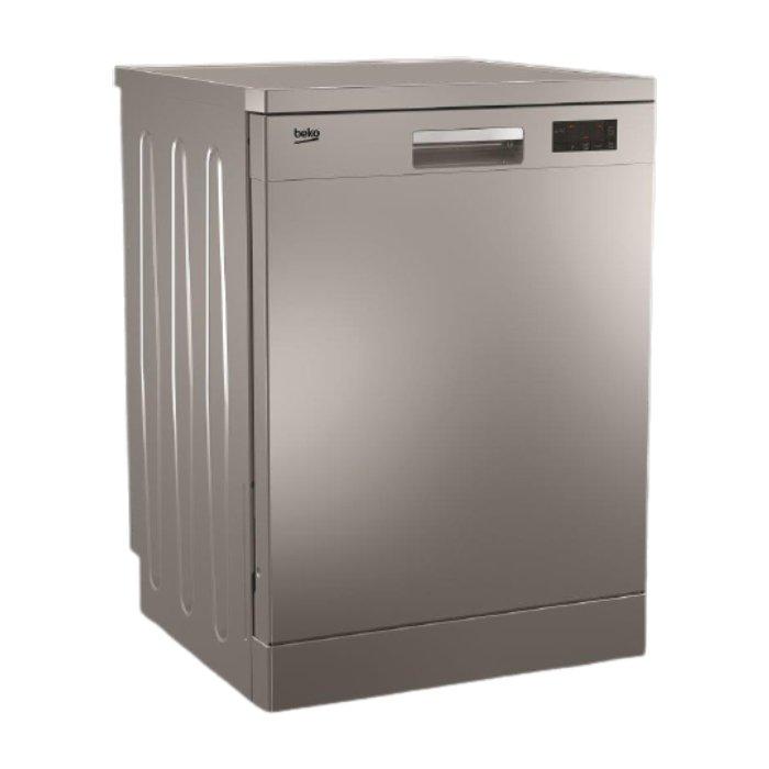 Beko 6 Programs Free Standing Dishwasher (DFN16411S) Silver Price in