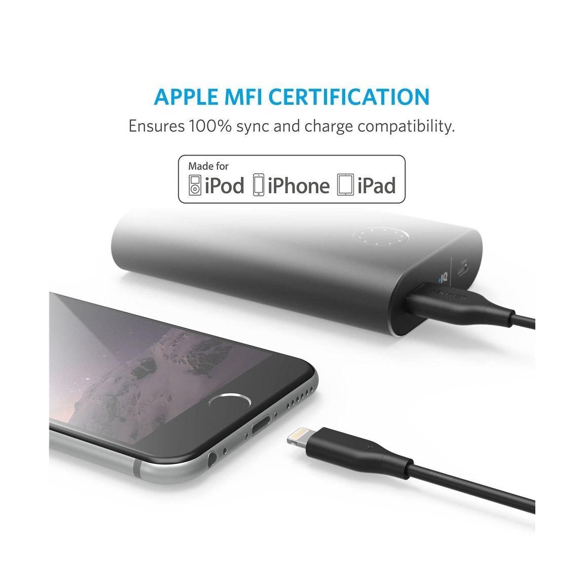 Anker PowerLine Lightning Cable Xcite KSA