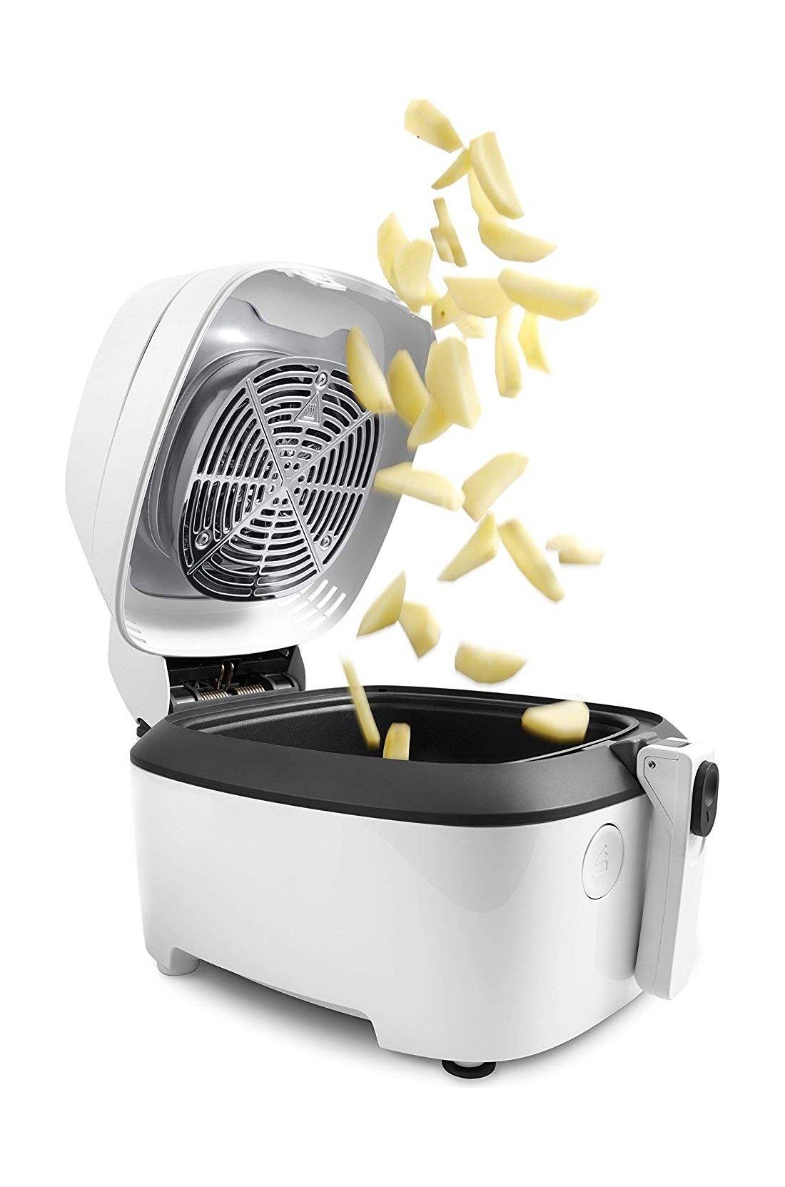 Delonghi IdealFry 1.25KG 1400W Fryer (FH2101) White Price in Kuwait