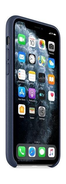 Apple iPhone 11 Pro Leather Case Midnight Blue Price in Kuwait Xcite