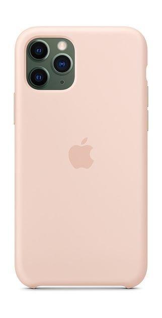 Apple iPhone 11 Pro Silicone Case Pink Sand Price in Kuwait Xcite