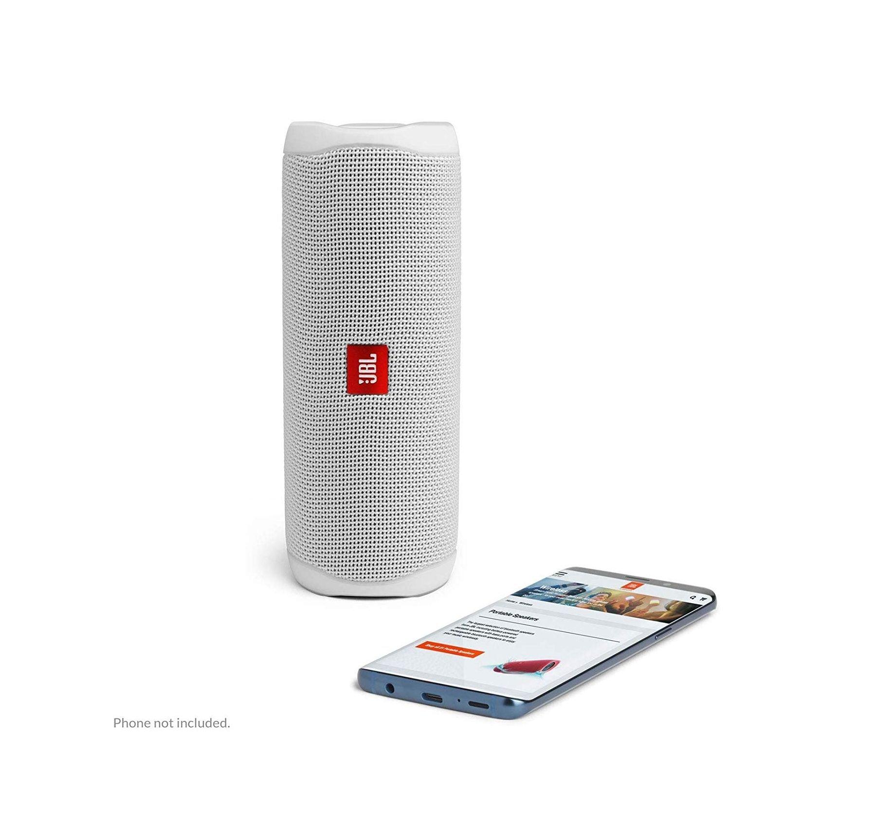 JBL Flip 5 Waterproof Bluetooth Portable Speakers White Price in Kuwait Xcite
