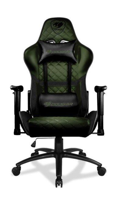 Cougar Armor One X Gaming Chair Black/Green Xcite Kuwait