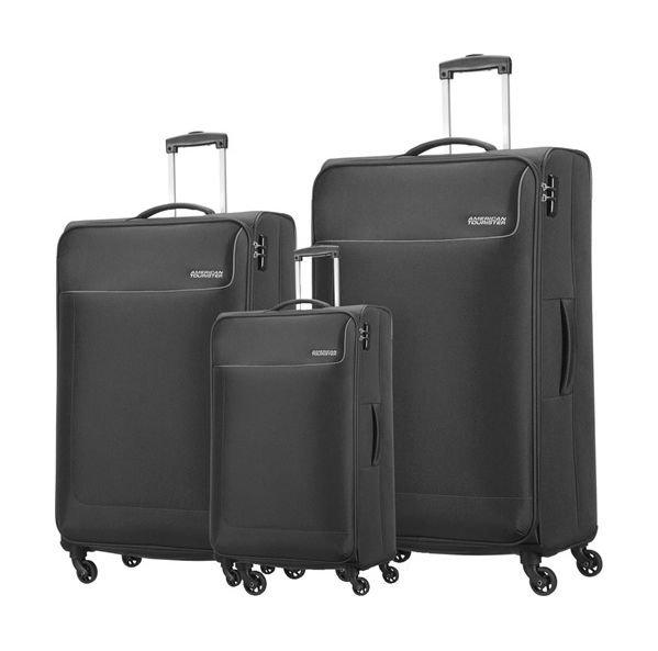 American Tourister Jamaica 3Set Luggage + Backpack Xcite Kuwait