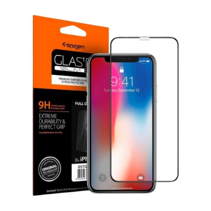 Spigen iPhone 12 Mini Full Coverage HD Tempered Glass Screen Protector