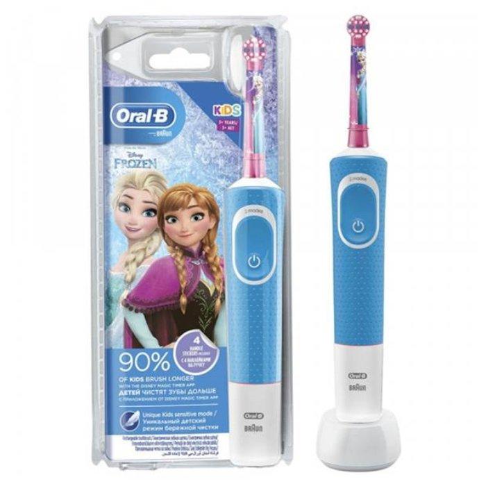 OralB D100 Frozen Kids Electric Toothbrush Buy Online Xcite