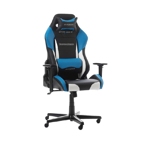 DXRACER Drifting Series Gaming Chair Black/White/Blue Price in Kuwait