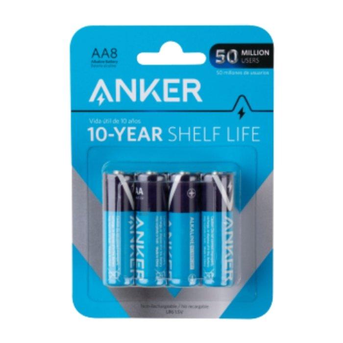 Anker AA Alkaline Batteries 8 Pack in KSA Buy Online Xcite