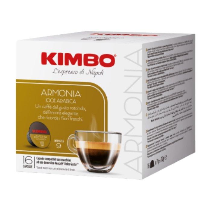 Kimbo Armonia Dolce Gusto Compatible Espresso Capsules 16 Capsules