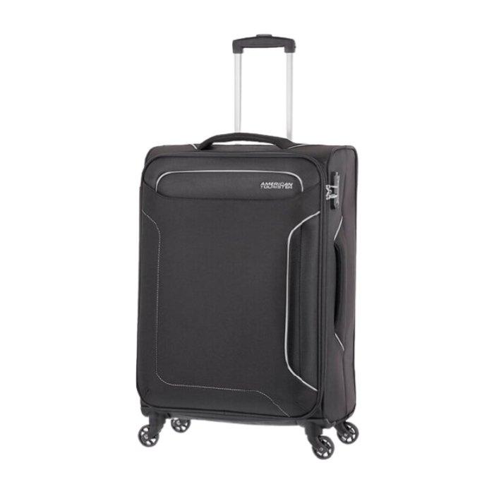 American Tourister Holiday Spinner 68CM Soft Black Luggage in Kuwait