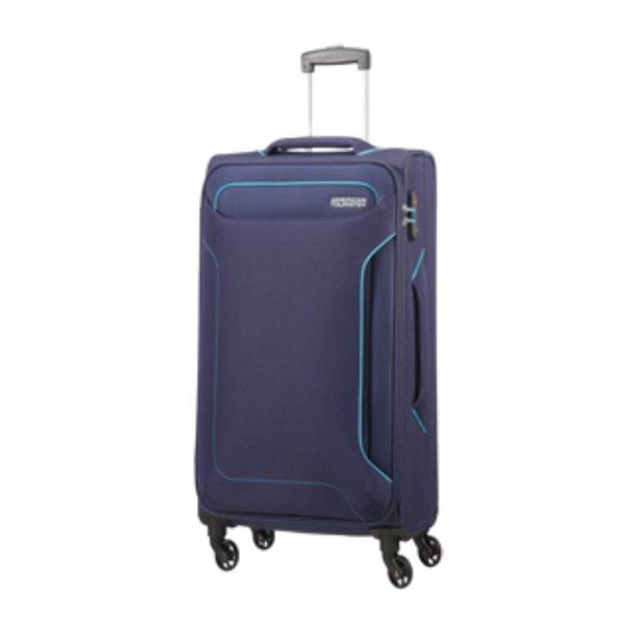 American Tourister Holiday Spinner 80CM Soft Navy Luggage in Kuwait
